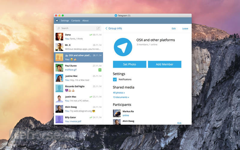 Download Telegram App For Mac